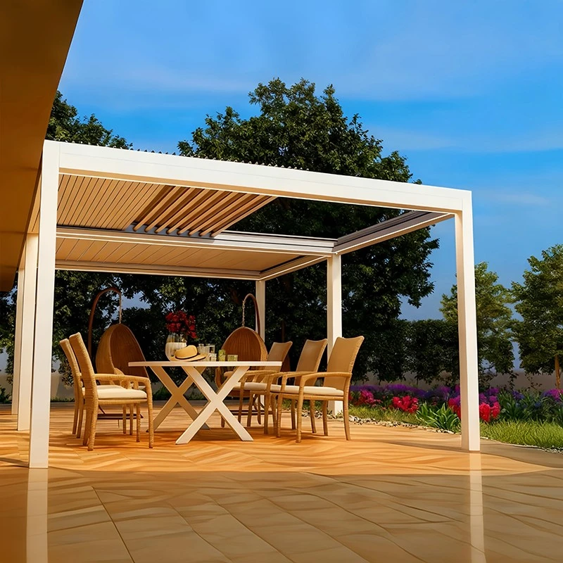 Retractable Gazebo For The Courtyard suppliers